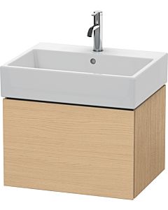 Duravit L-Cube vanity unit LC617503030 58.4x 45.9 cm, natural oak, 2000 pull-out, wall-hung