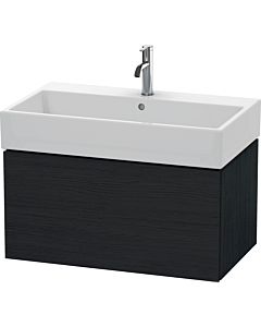 Duravit L-Cube vanity unit LC617701616 78.4x 45.9 cm, black oak, 2000 pull-out, wall-hung