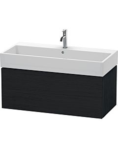 Duravit L-Cube vanity unit LC617801616 98.4x 45.9 cm, black oak, 2000 pull-out, wall-hung