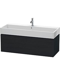 Duravit L-Cube Waschtisch-Unterschrank LC617901616 118,4x 45,9 cm, Eiche schwarz, 1 Auszug, wandhängend
