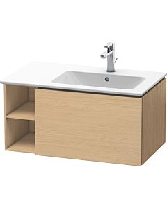Duravit L-Cube Waschtisch-Unterschrank LC619203030 82x48,1x40cm, 1 Auszug, Becken rechts, Eiche natur