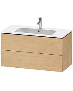 Duravit L-Cube vanity unit LC624203030 102 x 48, 2000 cm, natural oak, 2 drawers, wall-hung