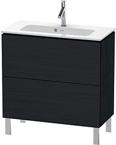 L-Cube Duravit vasque LC667401616 82 x 39, match2 cm, chêne noir, 2 2000