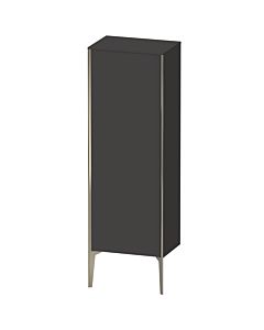Duravit haut moyen XViu XV1326LB180 50x36x133cm, champagne mat, porte à gauche, graphite super mat