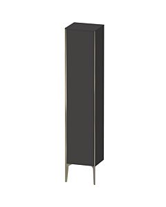 Duravit XViu Hochschrank XV1335LB180 40x36x177cm, champagner matt, Tür links, graphit supermatt