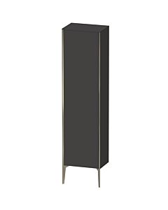 Duravit haut XViu XV1336LB180 50x36x177cm, champagne mat, porte à gauche, graphite supermat