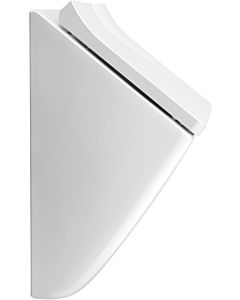 Duravit Viu Urinaldeckel 0026090000 mit Absenkautomatik, Scharniere chrom, weiß