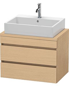 Duravit DuraStyle vasque DS530603030 70 x 47,8 cm, chêne naturel, pour console, 2 tiroirs
