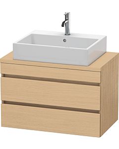 Duravit DuraStyle vasque DS530703030 80 x 47,8 cm, chêne naturel, pour console, 2 tiroirs