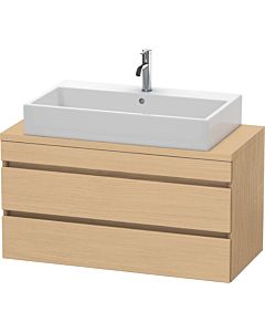 Duravit DuraStyle vasque DS530903030 100 x 47,8 cm, chêne naturel, pour console, 2 tiroirs