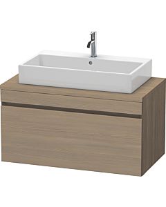 Duravit DuraStyle vanity unit DS531403535 100 x 54.8 cm, terra oak, for console, 2000 pull-out