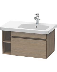 Duravit DuraStyle vasque DS639303535 73 x 44,8 cm, vasque à droite, chêne terra, coulissant 2000