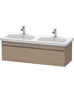 Duravit DuraStyle Waschtisch-Unterschrank DS639803535 123x44,8x39,8cm, 1 Auszug, Becken links/rechts, Eiche terra