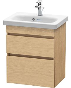 Duravit DuraStyle vasque DS640303030 50 x 36,8 cm, chêne naturel, 2 tiroirs, suspendu