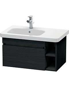 Duravit DuraStyle vanity unit DS639401616 73 x 44.8 cm, basin left, black oak, 2000 pull-out