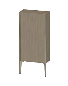 Duravit haut moyen XViu XV1306RB135 50x24x89cm, champagne mat, porte à droite, chêne terra