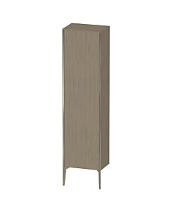 Duravit haut XViu XV1336LB135 50x36x177cm, champagne mat, porte à gauche, chêne terra