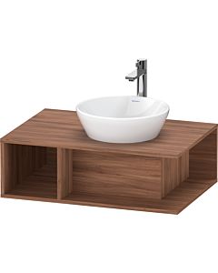 Duravit D-Neo meuble sous-lavabo DE495807979 80 x 55 cm, Nussbaum Natur , 2000 compartiment, 2000 console console, montage mural