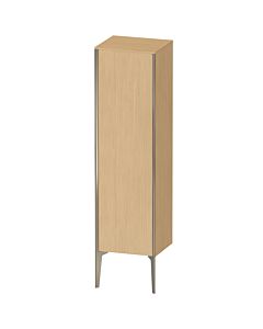 Duravit haute XV1325LB130 40x36x133cm, champagne mat, porte à gauche, chêne naturel