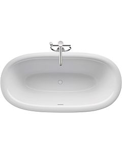 Duravit White Tulip bath 700468000000000 160 x 80 x 48 cm, free-standing, 2 sloping backs, white