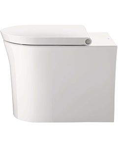 Duravit White Tulip à poser au sol WC 2001092000 37x58cm, 4,5 l, sortie horizontale, sans rebord, blanc Hygiene Glaze
