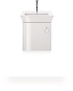 Duravit White Tulip Waschtisch-Unterschrank WT4250L8585 38,4 x 29,8 cm, Weiß Hochglanz, wandhängend, 1 Türe mit Griff, links