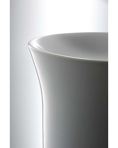 Duravit White Tulip Waschtisch 2702500070 mit Öffnung für Wandanbindung, freistehend, ohne Hahnloch, weiß