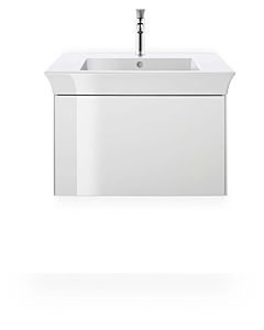 Duravit White Tulip Waschtisch-Unterschrank WT424108585 68,4 x 45,8 cm, Weiß Hochglanz, wandhängend, 1 Auszug