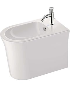 Duravit White Tulip Bidet 2293100000 37x58cm, avec trou pour robinet, trop-plein, plage de robinet, blanc
