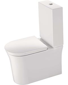 Duravit White Tulip stand WC 2197090000 37x65cm, pour réservoir attaché, pour combinaison, blanc