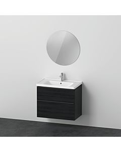 Duravit D-Neo Möbel-Set DE011001616 800mm, Eiche Schwarz