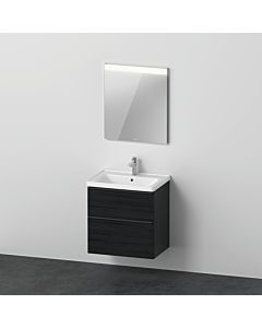 Duravit D-Neo Möbel-Set DE011201616 650mm, Eiche Schwarz