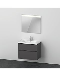 Duravit Ensemble de meubles D-Neo DE011304949 800mm, Graphit Matt
