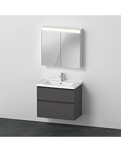 Duravit Ensemble de meubles D-Neo DE011604949 800mm, Graphit Matt