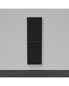 Duravit D-Neo Halbhochschrank DE011801616 40x24x132cm, 1 Türe, 4 Glasfachböden, Eiche Schwarz