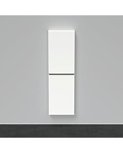 Duravit D-Neo Halbhochschrank DE011801818 40x24x132cm, 1 Türe, 4 Glasfachböden, Weiß Matt