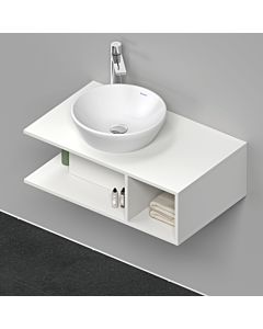 Duravit D-Neo vanity unit DE491801818 80 x 48 cm, Weiß Matt , wall- 2000 , match2 compartment, 2000 console plate