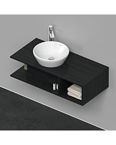 Duravit D-Neo Waschtisch-Unterschrank DE491901616 100 x 48 cm, Eiche Schwarz, wandhängend, 1 Fach, 1 Konsolenplatte