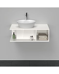Duravit Meuble D-Neo DE492802222 80 x 55 cm, Weiß Hochglanz , mural, 2000 compartiment, 2000 plaque de console