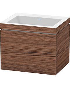 L-Cube Duravit vasque LC6916N2121 60 x 48 cm, sans trou pour robinetterie, 2000 foncé, coulissant match2
