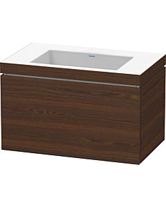 L-Cube Duravit vasque LC6917N6969 80 x 48 cm, sans trou pour robinetterie, 2000 brossé, coulissant match2