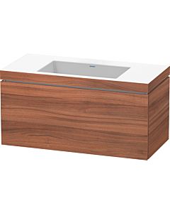 Duravit L-Cube vanity unit LC6918N7979 100 x 48 cm, without tap hole, natural 2000 , match2 pull-out