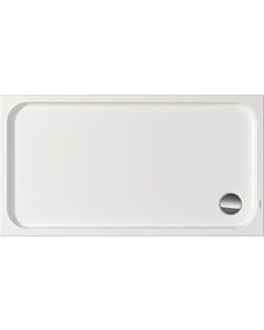 Duravit D-Code receveur de douche rectangulaire 720258000000001 140 x 75 x 8,5 cm, antidérapant, blanc