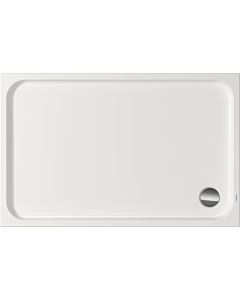 Duravit D-Code receveur de douche rectangulaire 720260000000001 140 x 90 x 8,5 cm, antidérapant, blanc