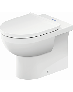 Duravit No. 1 Stand-Tiefspül-WC 2009090000 37x57cm, Abgang waagerecht, Rimless, 4,5 Liter, weiß