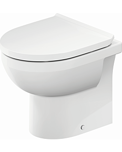 Duravit No. 1 Stand-Tiefspül-WC 2184090000 37x48cm, Abgang waagerecht, rimless, 4,5 Liter, weiß