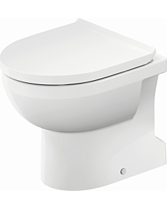 Duravit No. 1 Stand-Tiefspül-WC 2184010000 37x56cm, 4,5 l, Abgang senkrecht, Rimless, weiß
