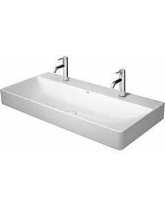Duravit DuraSquare Waschtisch 2353100070 weiss, 100x47cm, ohne Hahnloch, ohne Überlauf