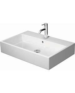 Duravit Vero Air Möbel-Waschtisch 2350700000 70 x 47 cm, weiß, mit Hahnloch, mit Überlauf, mit Hahnlochbank