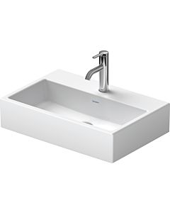 Duravit Vero Air Möbel-Waschtisch 23686000411 60x40cm, mit Hahnloch, mit Hahnlochbank, ohne Überlauf, weiß WonderGliss
